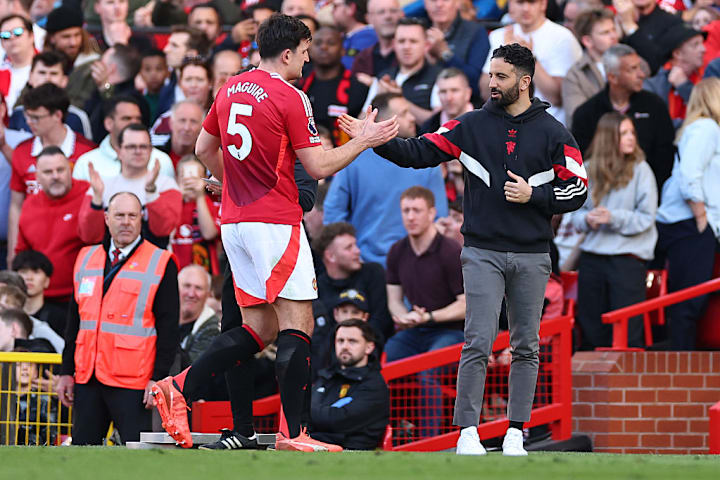 Ruben Amorim, Harry Maguire Ruben Amorim, Harry Maguire