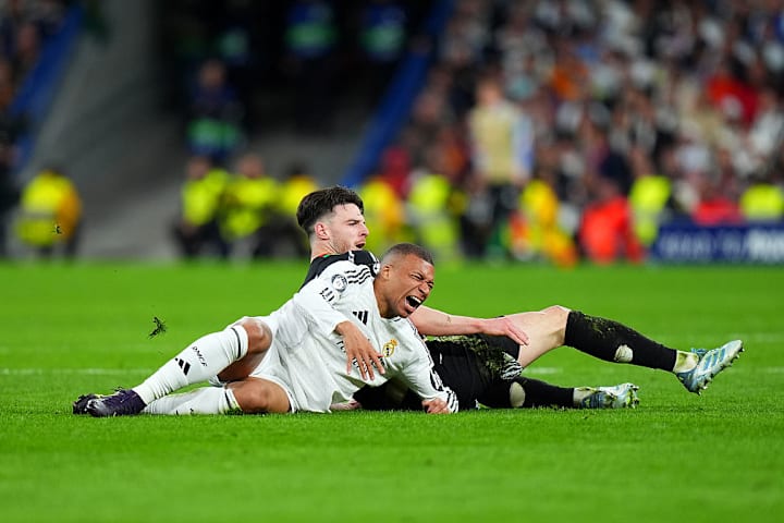 Kylian Mbappe, Declan Rice Kylian Mbappe, Declan Rice
